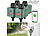 Royal Gardineer 4er-Set WLAN-Bewässerungscomputer mit Ventil, App-Wetterdatenabgleich Royal Gardineer