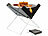 Rosenstein & Söhne 2er-Set Klappbarer Kohle-Grill mit Rost und Kohleschale, 29x25x29 cm Rosenstein & Söhne Faltgrills