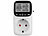 revolt Digitales Steckdosen-Thermostat für Heiz & Klimageräte, Sensorkabel revolt Steckdosen-Thermostate