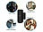 Luminea Home Control 3er-Set WLAN-Tür- und -Fensteralarm, weltweiter App-Zugriff Luminea Home Control WLAN-Tür & Fensteralarme