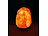 Lunartec Kleine LED-Salzkristall-Lampe mit USB-Betrieb, 700 - 900 g Lunartec LED-Salzlampe aus echtem Stein-Salz, mit USB-Betrieb