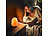 Lunartec Kleine LED-Salzkristall-Lampe mit USB-Betrieb, 700 - 900 g Lunartec LED-Salzlampe aus echtem Stein-Salz, mit USB-Betrieb