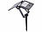 Luminea 8er-Set Solar-LED-Gartenstrahler, Bewegungssensor, 700 lm, 1.800 mAh Luminea Solar-LED-Gartenstrahler mit Bewegungsmelder