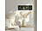 infactory WLAN-Funk-Wetterstation mit Widescreen-VA-Display, Versandrückläufer infactory WLAN-Funk-Wetterstationen mit Ultrawide-VA-Display, Wettervorhersage und App