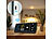 infactory WLAN-Funk-Wetterstation mit Widescreen-VA-Display, Versandrückläufer infactory WLAN-Funk-Wetterstationen mit Ultrawide-VA-Display, Wettervorhersage und App