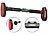 PEARL sports Klimmzugstange inkl. 2 Griffenfür Türrahmen, Lock-Funktion, bis 300 kg PEARL sports 