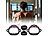 PEARL sports Klimmzugstange inkl. 2 Griffenfür Türrahmen, Lock-Funktion, bis 300 kg PEARL sports 