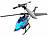 Simulus 2er-Set Ferngesteuerter Hubschrauber mit LED-Licht, 22 Min. Flugzeit Simulus Ferngesteuerte Helikopter