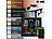 infactory WLAN-Funk-Wetterstation mit XL-Farbdisplay, App, Weather Underground infactory Funk-Wetterstationen mit Farbdisplay, Außen-Multisensor, WLAN und App