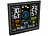 infactory WLAN-Funk-Wetterstation mit XL-Farbdisplay, App, Weather Underground infactory Funk-Wetterstationen mit Farbdisplay, Außen-Multisensor, WLAN und App