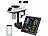 infactory WLAN-Funk-Wetterstation mit XL-Farbdisplay, App, Weather Underground infactory Funk-Wetterstationen mit Farbdisplay, Außen-Multisensor, WLAN und App