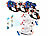 Playtastic Lasertag-Set mit 4 Pistolen & 2 Ziel-Projektoren, Licht- & Ton-Effekte Playtastic Lasertag-Spielzeugpistolen mit Ziel-Projektor