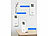 Luminea Home Control 4er-Set WLAN-Temperatur- und Luftfeuchtigkeitssensor mit Display, App Luminea Home Control WLAN-Temperatur- & Luftfeuchtigkeitssensor mit Display und App für innen und außen