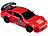 Simulus 2er-Set ferngesteuerte Drift-Sportwagen mit Scheinwerfern, rot&silber Simulus Ferngesteuerte Drift- und Rennautos