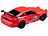 Simulus 2er-Set ferngesteuerte Drift-Sportwagen mit LED Beleuchtung, rot Simulus Ferngesteuerte Drift- und Rennautos