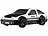Simulus 2er-Set ferngesteuerte Drift-Sportwagen mit Scheinwerfern, rot&silber Simulus Ferngesteuerte Drift- und Rennautos