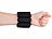 PEARL sports 2er-Set Hand- und Fußgewichte, je 0,5 kg, schwarz PEARL sports Gewichtsmanschetten