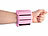 PEARL sports 2er-Set Hand- und Fußgewichte, je 0,9 kg, pink PEARL sports Gewichtsmanschette