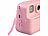 Playtastic Kinder-Sofortbild-Kamera mit Selfie-Objektiv, 2"-Display, 48 MP, pink Playtastic Kinder-Sofortbild-Kameras mit Selfie-Objektiv und Thermodruck