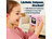 Playtastic Kinder-Sofortbild-Kamera mit Selfie-Objektiv, 2"-Display, 48 MP, pink Playtastic Kinder-Sofortbild-Kameras mit Selfie-Objektiv und Thermodruck