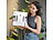 Sichler Exclusive HOBOT S7 Pro Profi-Fensterputz-Roboter, Dual-Sprüher und -Wischer, App Sichler Exclusive Fensterputz-Roboter mit Sprühfunktion, Bluetooth und App