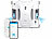 Sichler Exclusive HOBOT S7 Pro Profi-Fensterputz-Roboter, Dual-Sprüher und -Wischer, App Sichler Exclusive Fensterputz-Roboter mit Sprühfunktion, Bluetooth und App