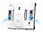 Sichler Exclusive HOBOT S7 Pro Profi-Fensterputz-Roboter, Dual-Sprüher und -Wischer, App Sichler Exclusive Fensterputz-Roboter mit Sprühfunktion, Bluetooth und App