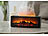 Carlo Milano 4er-Set Aroma-Diffusor-Kamin, 7-farbige Beleuchtung und Flammen-Effekt Carlo Milano Aroma-Diffusor-Kamine mit RGB-Beleuchtung