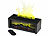 Carlo Milano 4er-Set Aroma-Diffusor-Kamin, 7-farbige Beleuchtung und Flammen-Effekt Carlo Milano Aroma-Diffusor-Kamine mit RGB-Beleuchtung