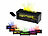 Carlo Milano 4er-Set Aroma-Diffusor-Kamin, 7-farbige Beleuchtung und Flammen-Effekt Carlo Milano Aroma-Diffusor-Kamine mit RGB-Beleuchtung