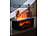 Carlo Milano 4er-Set Aroma-Diffusor-Kamin, 7-farbige Beleuchtung und Flammen-Effekt Carlo Milano Aroma-Diffusor-Kamine mit RGB-Beleuchtung