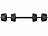 PEARL sports 2in1-Kurz- und Langhantel-Set, 29 kg, verstellbar, Sternverschlüsse PEARL sports 2in1-Kurz- und Langhantel-Sets 