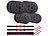 PEARL sports 2in1-Kurz- und Langhantel-Set, 29 kg, verstellbar, Sternverschlüsse PEARL sports 2in1-Kurz- und Langhantel-Sets 
