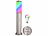 Lunartec Edelstahl-Standleuchte mit Bewegungssensor, IP44, inkl. WLAN-LED-Lampe Lunartec Spritzwassergeschützte Außen-Standleuchten mit Bewegungssensor und WLAN-LED-Leuchtmittel 