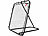 PEARL sports 4er-Set Rebounder für Fußball Kinder, verstellbar, 100 x 100 x 85 cm PEARL sports Fußball-Rebounder