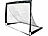 PEARL sports 4er-Set faltbare Kinder-Pop-up-Fußballtore, Outdoor, mit Tragetasche PEARL sports Faltbare Pop-up-Fußballtore für Kinder 