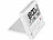 PEARL Kompakter Reise-Funkwecker mit Thermometer und Datum, klappbar PEARL Klappbare Reise-Funkwecker mit Thermometer und Datumsanzeige 