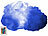 Luminea 2er-Set farbwechselnde DIY-Wolken-Leuchten, 2eRGB-LEDs & Fernbedienung Luminea DIY-Wolken-Leuchten mit RGB-LEDs, Farbwechsel, Fernbedienung 