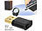 auvisio USB-Audio-Transmitter mit Bluetooth 5 und aptX HD, 20 m auvisio Bluetooth USB-Dongles