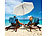 Royal Gardineer 2-teiliger Sonnenschirm mit Sonnenschutz UV 50+, Ø 200 cm Royal Gardineer Sonnenschirme
