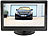 Lescars Kabellose HD-Funk-Rückfahrkamera, AHD-Sensor, 5" (12,7 cm), Nachtsicht Lescars Funk-Rückfahrkameras mit Monitor und IR-Farb-Nachtsicht