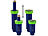 Royal Gardineer 2er-Set versenkbare Bewässerungssprinkler mit 3 Sprühköpfen, bis 50 qm Royal Gardineer Versenkbare Bewässerungssprinkler