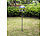 Royal Gardineer XL-Vogelhaus, Metalldach, Erdspieß & Futterfläche aus Holz, Ø 33,5 cm Royal Gardineer Vogelhäuser mit Erdspieß