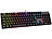 GeneralKeys Mechanische Metall-Gaming-Tastatur, buntes Licht, Anti-Ghosting, IP45 GeneralKeys Mechanische USB-Tastaturen mit Beleuchtung und Anti-Ghosting