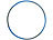 PEARL sports 2er-Set Hula-Hoop-Reifen, Schaumstoff-Mantel, befüllbar bis 6 kg, Ø 88 PEARL sports Hula-Hoop-Reifen zum individuellen Befüllen