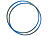 PEARL sports 2er-Set Hula-Hoop-Reifen, Schaumstoff-Mantel, befüllbar bis 6 kg, Ø 88 PEARL sports Hula-Hoop-Reifen zum individuellen Befüllen