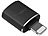 Callstel 2er-Set kompakte USB-3.0-OTG-Adapter für Lightning-Anschluss Callstel