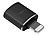 Callstel Kompakter USB-3.0-OTG-Adapter für Lightning-Anschluss, Metallgehäuse Callstel