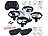 Drohnen: Simulus Mini-Quadrocopter, Fernbedienung, Sensoren, inkl. 2 zusätzlichen Akkus