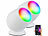 Luminea Home Control 2er-Set WLAN-Stimmungsleuchten, RGB-CCT-LEDs, 210 lm, 2,2 W, USB, weiß Luminea Home Control WLAN-USB-Stimmungsleuchten mit RGB + CCT-LEDs und App